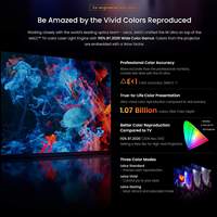 Projecteur laser 4K triple couleur JMGO N1 Ultra version mondiale 300 ANSI Android TV 11.0 DTS/Audio portable