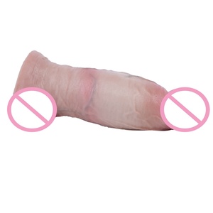 Dildo de Silicona Realista de 7.1cm de Grosor, Pene de Doble Piel para Sexo Vaginal y Anal, Juguetes Sexuales para Hombres y Mujeres - Product Image 4
