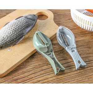 Cổ Đồ Dùng Nhanh Chóng Loại Bỏ Da Cá Làm Sạch Cá Dao Peeler Scaler Scraper Với Cá Quy Mô Bàn Chải Graters - Product Image 3