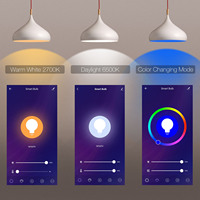 Ampoule LED intelligente Tuya, contrôle par application, compatible avec Alexa et Google Home, changement de couleur RGBCW, WIFI, GU5.3/MR16, DC12V, ampoules LED
