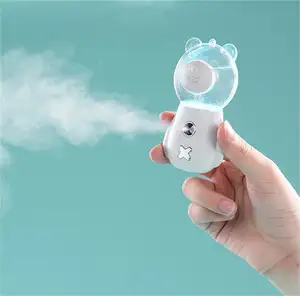 Umidificatore a spruzzo portatile a caldo dispositivo a vapore per viso a spruzzo a spruzzo idratante per la bellezza del viso