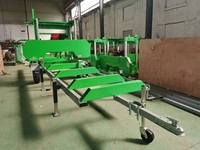 Scierie à ruban chinoise pour le travail du bois, électrique, coupe maximale 830 mm, scierie portative diesel