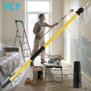 Yep Haute Qualité Perche Télescopique à Deux Brins en <span class=keywords><strong>Fibre</strong></span> <span class=keywords><strong>de</strong></span> <span class=keywords><strong>Verre</strong></span> Jaune pour <span class=keywords><strong>Rouleau</strong></span> <span class=keywords><strong>de</strong></span> <span class=keywords><strong>Peinture</strong></span> Industriel DIY OEM, pour <span class=keywords><strong>Peinture</strong></span> Murale, Garantie 3 Ans - Product Image 3