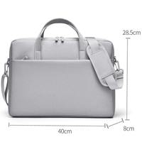 Sac pour ordinateur portable grande capacité, tissu épais imperméable, style épaissi, sac à bandoulière pour ordinateur portable, léger, unisexe, cyclisme, sport