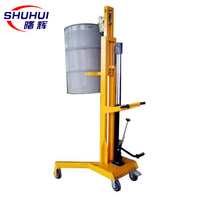 Transpalette hydraulique à pédale SHUHUI DTF350C 350 kg pour usage industriel, avec hauteur de levage de 300 mm