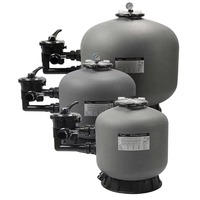 Fabrikdirekt Seitenmontierter Langlebiger Kunststoff-Schwimmbadfilter Wasser-Sandfilter für Privat- und Gewerbepools