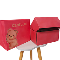 Boîtes d'expédition en carton ondulé personnalisables 15*15*5cm, échantillon gratuit, vente en gros, boîtes en papier kraft marron légères pour l'aviation
