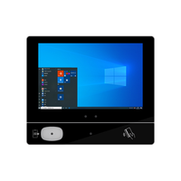 Système de point de vente à reconnaissance faciale intelligente Fenêtres de tablette 10.1 "Kiosque de paiement automatique en libre-service Vérificateur de prix
