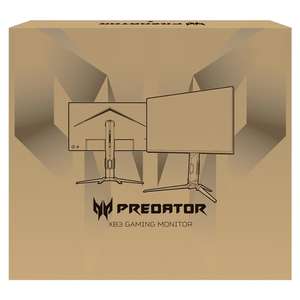 Venta al por Mayor del Monitor para Juegos Profesional Predator XB253Q F4 de 24.5 Pulgadas, 400 MHz, 1 ms GTG, Panel IPS, HDR, Anti-Luz Azul, para Escritorio - Product Image 3