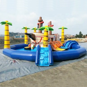 Amusant gonflable personnalisé, jeux multiples pour enfants, piscine d'eau, <span class=keywords><strong>parc</strong></span>, bateau de pirate, jeux de fête, jungle - Product Image 5