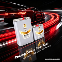 Cat A860 Ultra Fast Dry 2K High Solid Clear Coat Cat Otomotif Berkualitas Tinggi Cepat Kering Cat Semprot Otomatis