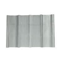 Tôles de Toiture Ondulées Modernes en PVC et PRV Semi-Transparentes Résistantes à la Chaleur 930mm pour Abri de Marché