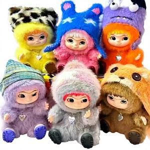 WAKUKU Blind Box Party Yu Shuxin Same Series PVC Animal Theme Plush Doll <strong>Mao</strong> <strong>Mao</strong> Chao Fun Hand-held Pre-sale Youth Guangdong - Product Image 1