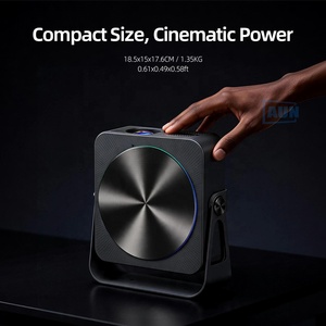 โปรเจคเตอร์พกพา A005S MINI ระบบ Android 11 ความละเอียด 4K Native 1080P Full HD รองรับ WiFi สำหรับโฮมเธียเตอร์ Netflix หนังสือนิทาน ปรับคีย์สโตนอัตโนมัติ มาตรฐาน ROHS ความสว่าง 760 ANSI - Product Image 2