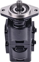 Pompe hydraulique 20/925586 128/14683 pour chargeuse-pelleteuse 1400B 1550B 214 215 216 217 3CX 4CX Pièces de machines de construction