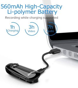 Boblov New Arrival idv007 1080P HD up 128GB Xách Tay Nhỏ Bảo Vệ An Ninh Cam Mimi Cơ Thể Mặc Máy Ảnh Cho Giảng Dạy Bài Giảng - Product Image 4