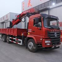 Grue de camion à bras articulé 4 étages 6,3T, Meilleure vente, Offre spéciale d'un fournisseur chinois, Dotée de composants essentiels