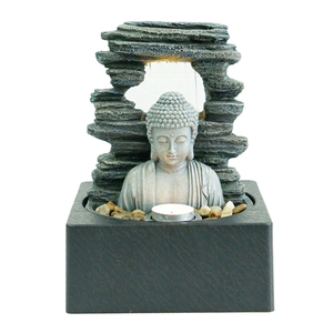 Fuente de agua de mesa de Buda, decoración para el hogar y la Oficina - Product Image 4