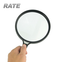 130mm Lens Soft Handle Magnifying Glass MG89080 2.5X Big Size Outdoor Insect Observe Handheld Magnifier