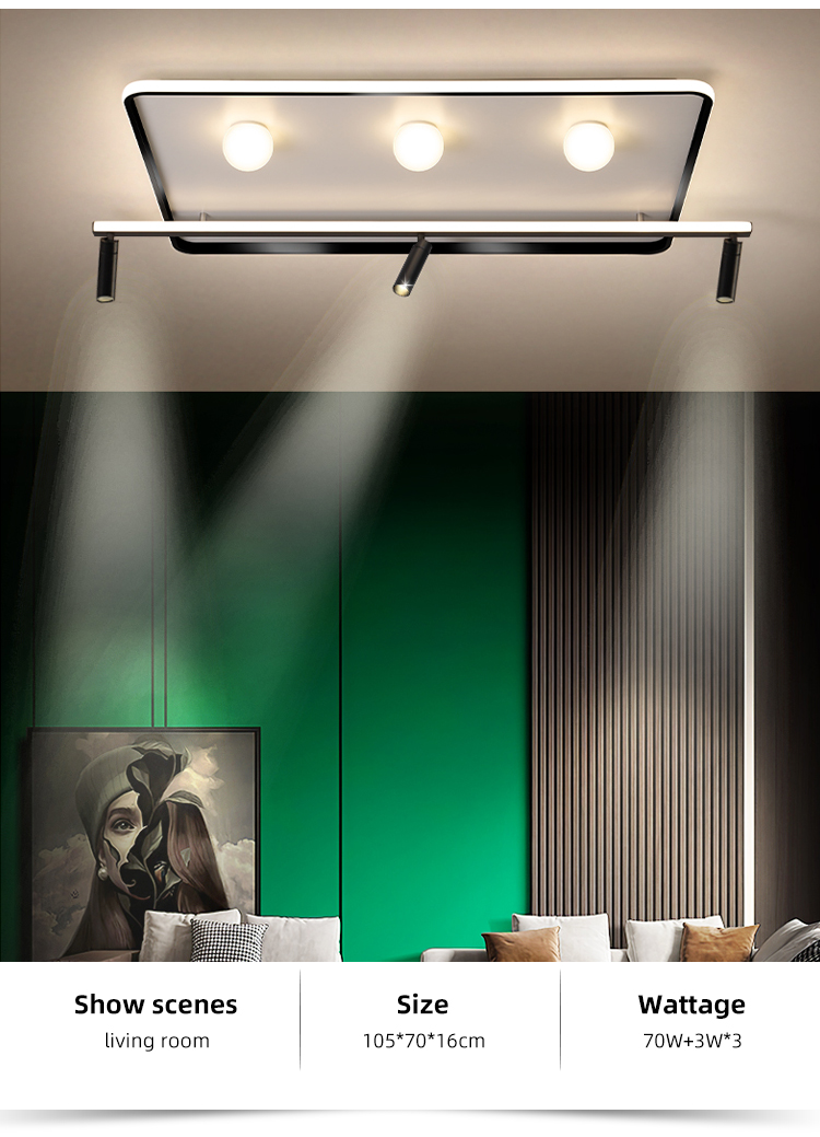 High Quality Ultra Thin Modern Aluminum Home Indoor Corridor Decor Rustic Led Ceiling Light Price