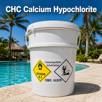RHONDA CHC Hypochlorite de Calcium 65% 70% Poudre Granulaire à Dissolution Rapide Nettoyant Piscine Désinfectant Eaux Usées Piscine CN