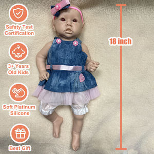 Детская силиконовая кукла-Реборн, 18 дюймов - Product Image 4
