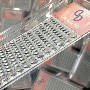 Pour 3D-20D Volume russe fait à la main coréen PBT fibre cils Base pointue ventilateurs de cils préfabriqués léger faux cils - Product Image 4