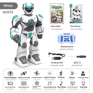 Nuovo Robot Intelligente <span class=keywords><strong>AI</strong></span> di Grandi Dimensioni per l'Educazione Precoce e la Programmazione, Robot Cantante in Plastica, Regalo per Bambini e Bambine per la Festa dei Bambini e il 1° Giugno - Product Image 6