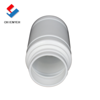 Récipient pharmaceutique de bouteille en plastique HDPE blanc de 100ml du fabricant pour la pilule de capsule avec le chapeau résistant d'enfants