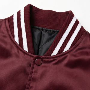Chaqueta de Satén Impermeable para Hombre, Estilo Urbano, Ligera, de la Más Alta Calidad, con Logotipo Personalizado, Chaqueta de Satén Premium - Product Image 4