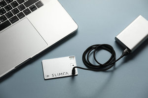 Grabadora de voz espía de tamaño de bolsillo más delgada del mundo Tarjeta de 0,2 cm Bluetooth WIFI SD Recargable One Touch para billetera - Product Image 6