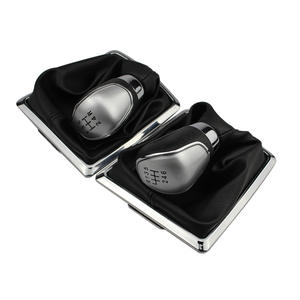 ฝาครอบหัวเกียร์ฟอร์ด โฟกัส หนังแท้ 5 6 สปีด อุปกรณ์เสริมหัวเกียร์ตามหลักสรีรศาสตร์ - Product Image 1