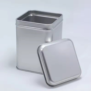 Caja Rectangular Hermética Personalizada para Té, Envase de Hojalata de Grado Alimenticio, Impresión CMYK, Grabado en Relieve, Reciclable para Azúcar y Goma de Mascar - Product Image 4