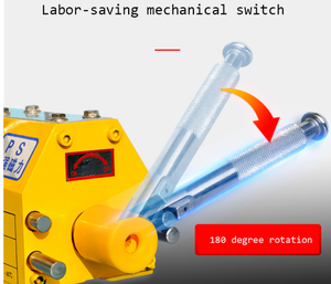 प्रभावी उठाने के लिए <span class=keywords><strong>10t</strong></span> मैनुअल प्रकार स्थायी लिफ्ट चुंबक चुंबकीय लिफ्टर - Product Image 3