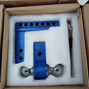 Gancio di traino regolabile per rimorchio per ricevitore da 2 pollici da 6 pollici con gancio di traino in alluminio per camion con serratura in acciaio inossidabile - Product Image 3