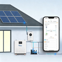 Inversor Híbrido Trifásico de 16KW con Certificación UL1741 UL9540, Sistema de Almacenamiento Solar Comercial con Batería Combinada de 16-32kWh