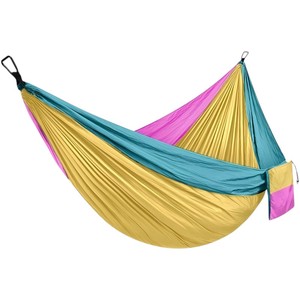 مقاومة للتمزيق في الهواء الطلق قابلة للطي التخييم أرجوحة المظلة قماش النايلون مزدوجة في الهواء الطلق أرجوحة سياحية - Product Image 2