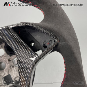Volante de Fibra de Carbono con Pantalla LED Personalizada para Chevrolet Camaro, Corvette C7 Z06 ZR1 Stingray Z51 Coupé 2013-2019 - Product Image 4
