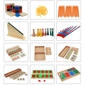 モンテッソーリ木製卸売就学前キッズジュゲテス教育モンテッソーリ素材おもちゃ - Product Image 3