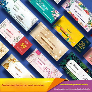 Tarjeta de Vale Personalizada con Lámina Dorada de 100 CNY, Diseño Beige de Lujo, Cupón de <span class=keywords><strong>Descuento</strong></span> con Logotipo Personalizado Gratuito y Términos de Uso - Product Image 2
