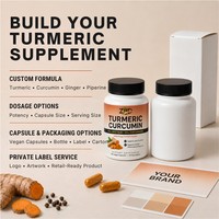 Formule 4-en-1 de curcuma et curcumine |   Gingembre et poivre noir OEM |   Marque privée 95% Curcuminoïdes Soutien Articulaire et Bien-être