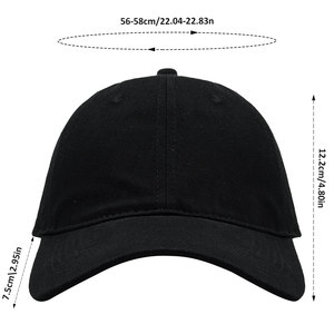 OEM biểu tượng tùy chỉnh không có cấu trúc bông <span class=keywords><strong>Twill</strong></span> CHA Mũ 6 Bảng điều chỉnh phong cách Mỹ gorras cho nam giới người lớn cong vành ngoài trời unisex hat - Product Image 6