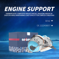 SOGEFI Nuovo Supporto Motore e Trasmissione per Mercedes-Benz Classe S S 320 350 OE 2222408017 Garanzia 1 Anno
