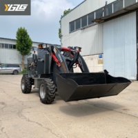 Minipala caricatrice YGZG più venduta, micro pala frontale con motore diesel, 0,2 m³, 800 kg, per agricoltura, edilizia e fabbrica