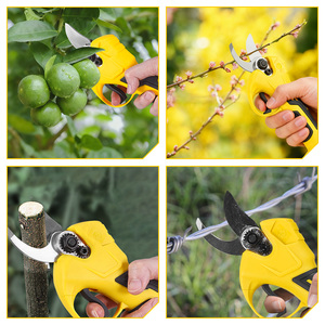 Sécateur électrique sans fil MELLWIN 30 mm, cisailles de jardin sans fil, cisailles pour branches d'arbres fruitiers, compatible avec la <span class=keywords><strong>batterie</strong></span> <span class=keywords><strong>Makita</strong></span> 18V - Product Image 5
