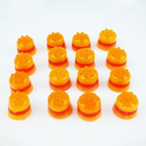 Bonbons gélifiés en forme de mini-<span class=keywords><strong>burger</strong></span>, doux, moelleux et fruités pour enfants, en vrac, bonbons fantaisie - Product Image 2