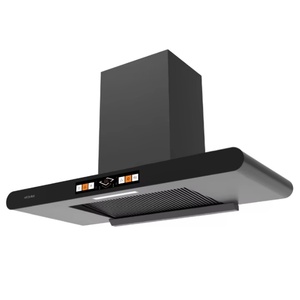 <span class=keywords><strong>Hotte</strong></span> de <span class=keywords><strong>cuisine</strong></span> noire pratique en forme de T avec commande tactile intelligente et aspiration <span class=keywords><strong>fine</strong></span> pour la cuisson quotidienne familiale - Product Image 3
