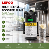 Pompe de surpression RO LEFOO haute efficacité 24V DC 75GPD LFP1075W 1800ml/min, pompe à eau à diaphragme pour machine à café
