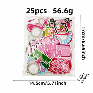 Hot Bán Màu Hồng Sân Golf Câu Lạc Bộ Golf Các Bản Vá Lỗi Máy Tính Thêu Sắt-Trên Vải Thân Thiện Với Môi PVC Cho Hat Sử Dụng - Product Image 3