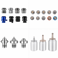 DJY MK-8000 - Aparato de Pintura para Vehículos con Diseño Ergonómico, Ligero, de Aluminio Forjado, Capacidad de la Taza de 600 ml
